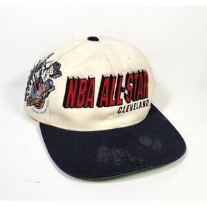 1997 NBA All Star Game Cleveland Hat Sports Specialties FLAWS Adjustable Weekend
